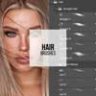 Волосы кисти для Photoshop – Тамара Уильямс